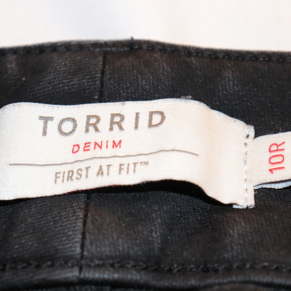 Torrid Black Jeggings size 10 - Picture 3 of 8